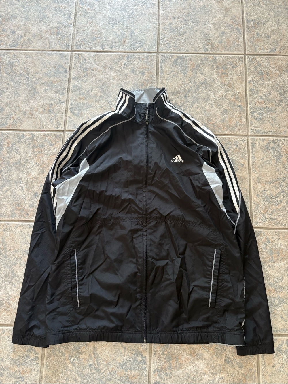 Y2K ADIDAS TRACK JACKET 3 STRIPES